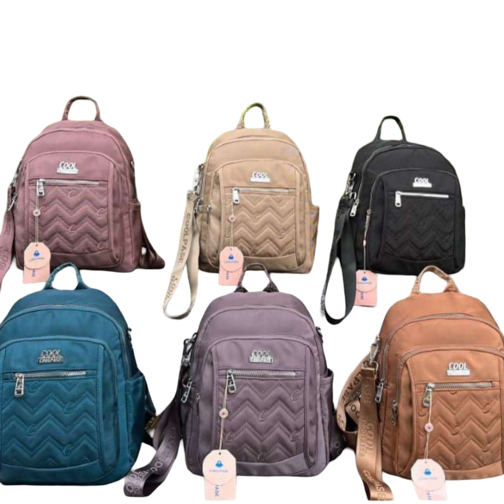 cartable noir et marron bleu