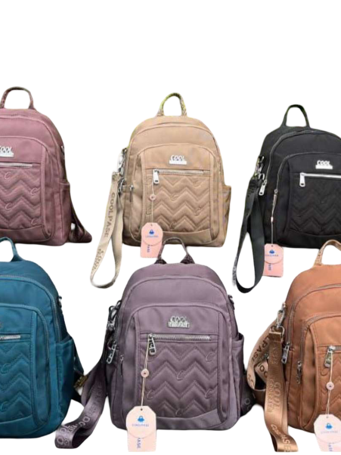 cartable noir et marron bleu