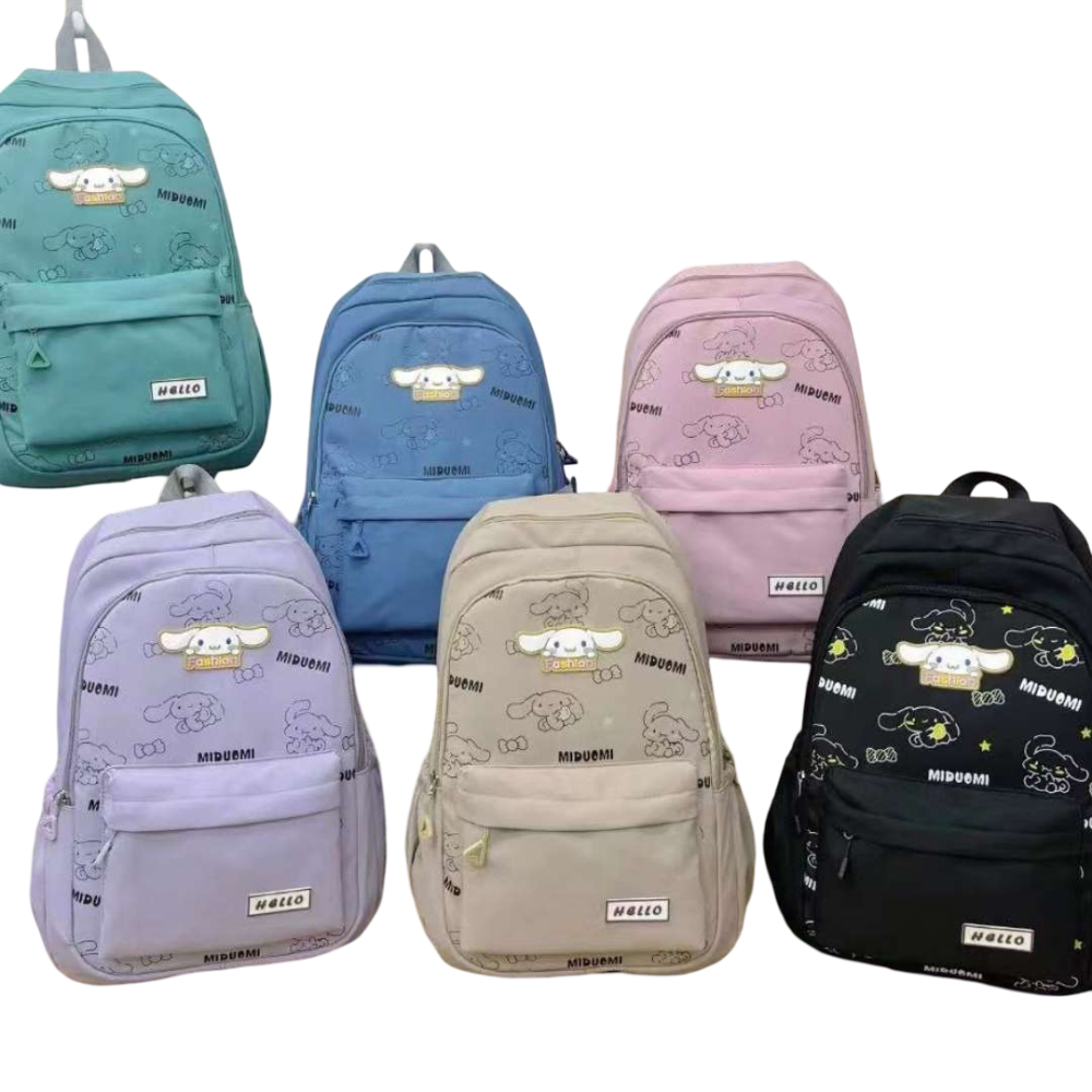 cartable bleu noir et violet vert gris