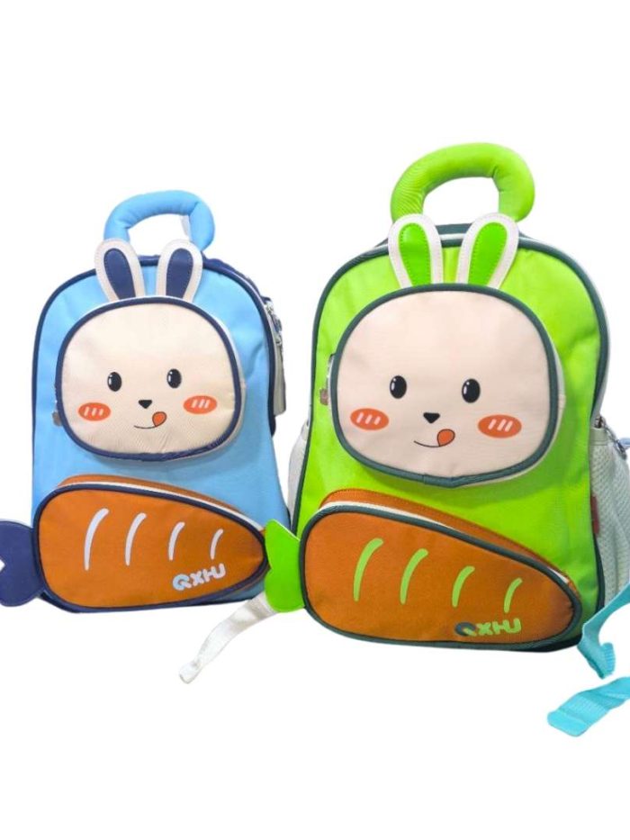 cartable vert et bleu
