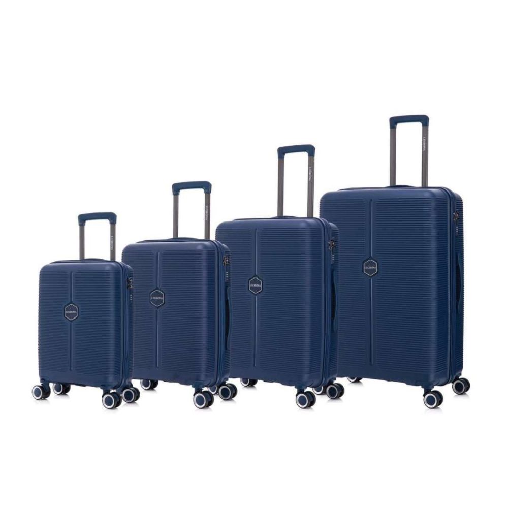 valise bleu foncé