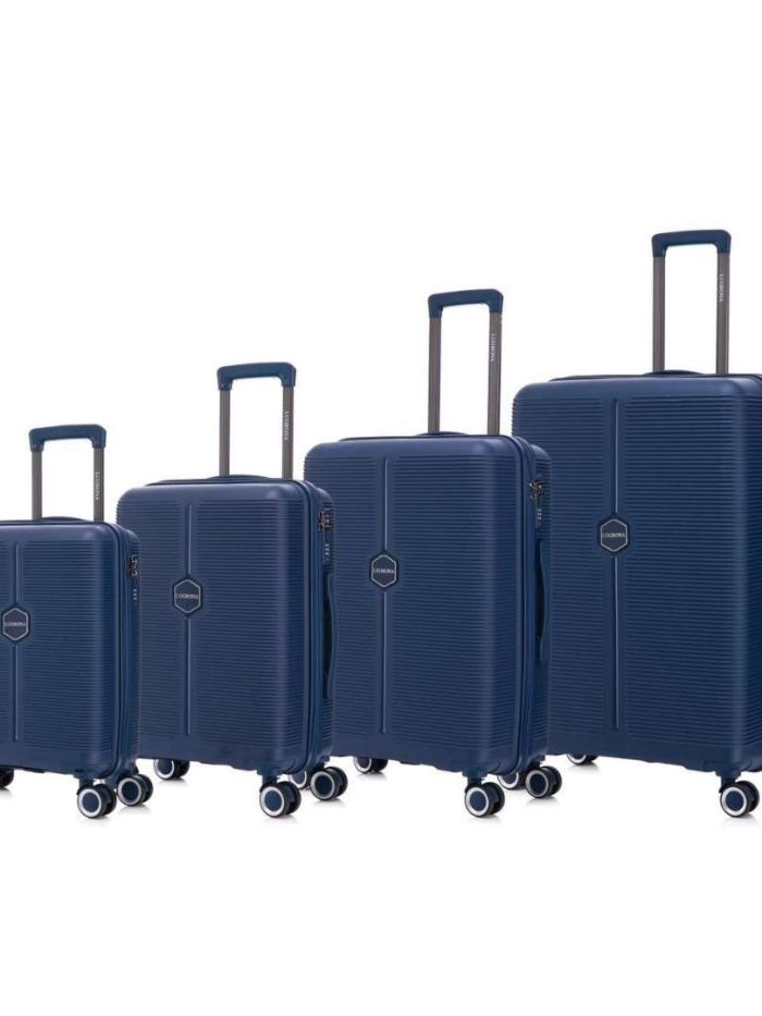 valise bleu foncé