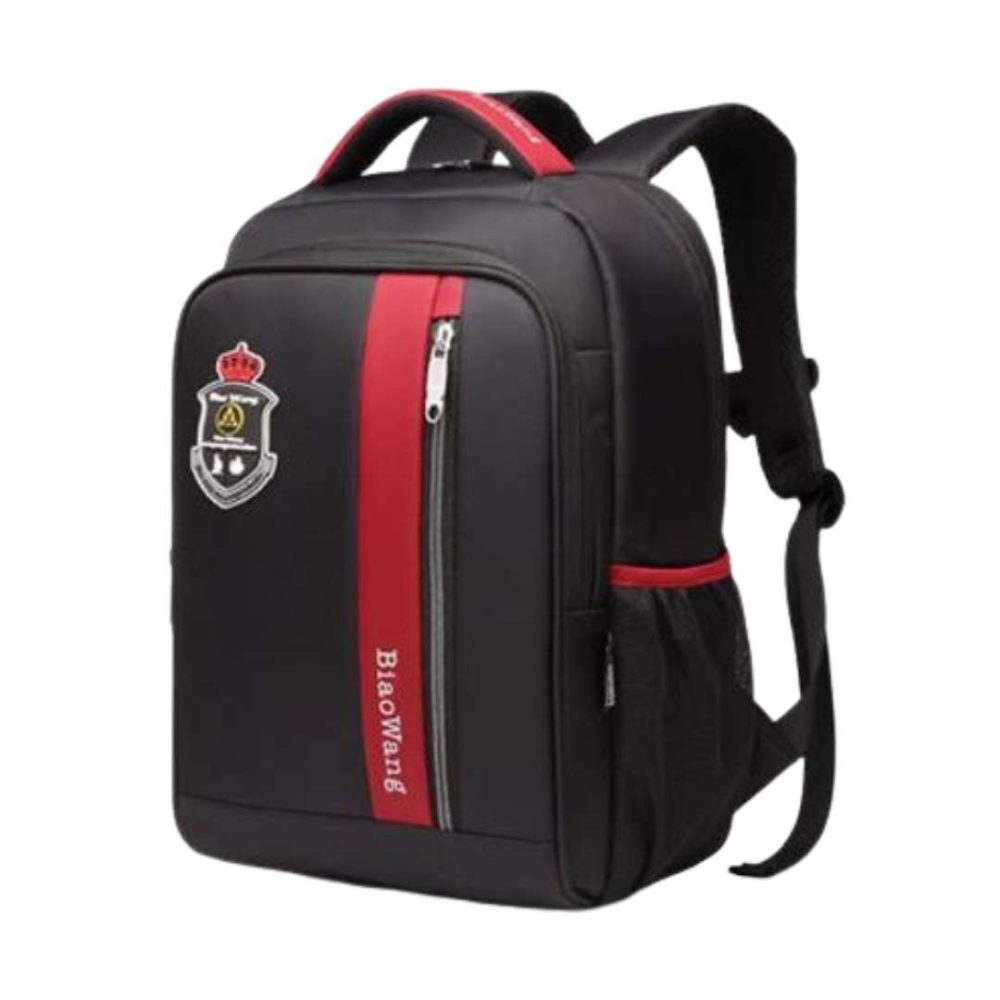 cartable noir et rouge