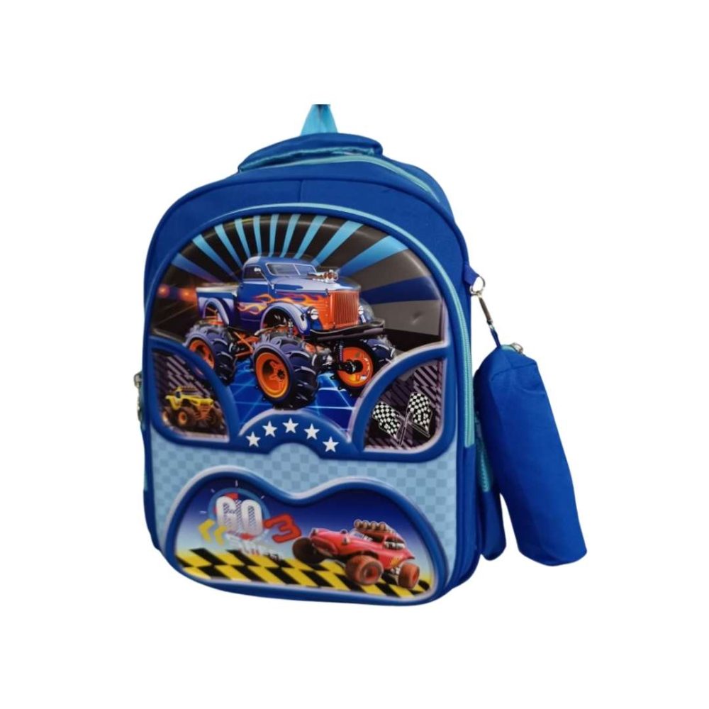 cartable bleu