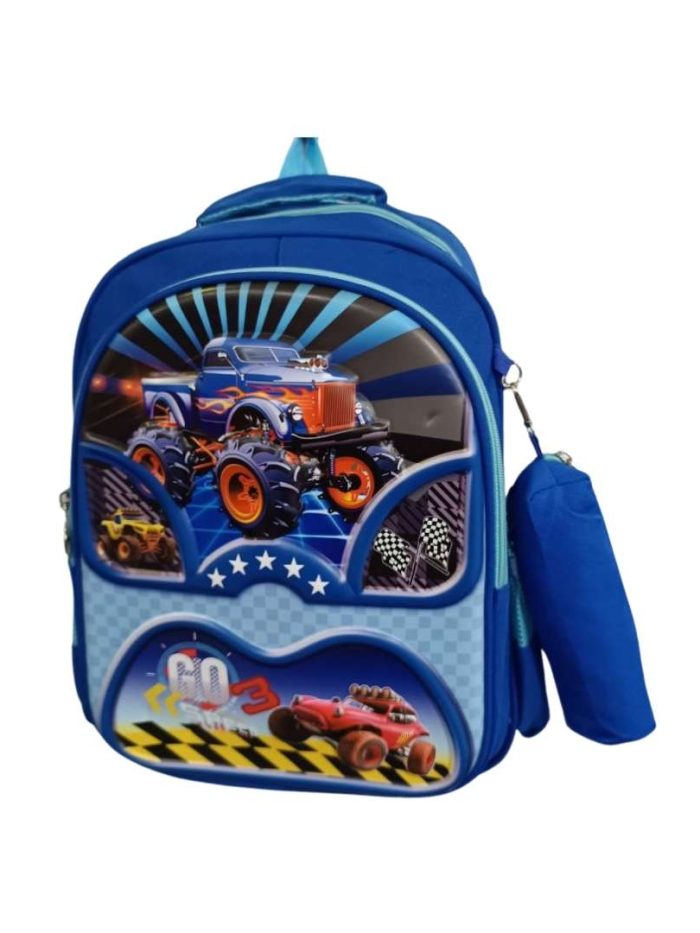 cartable bleu
